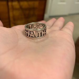 James Avery “Faith, Love, Hope” ring